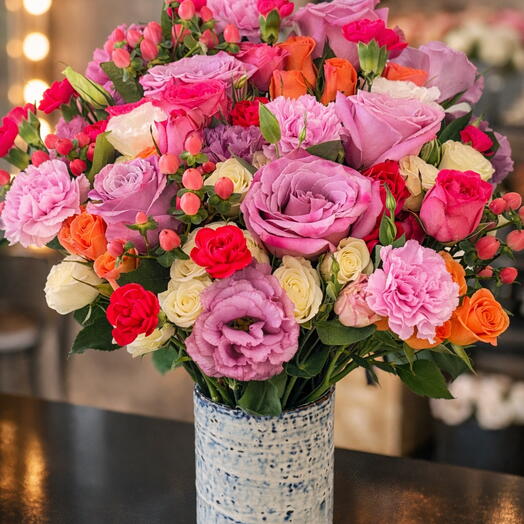 Flowers in a vase