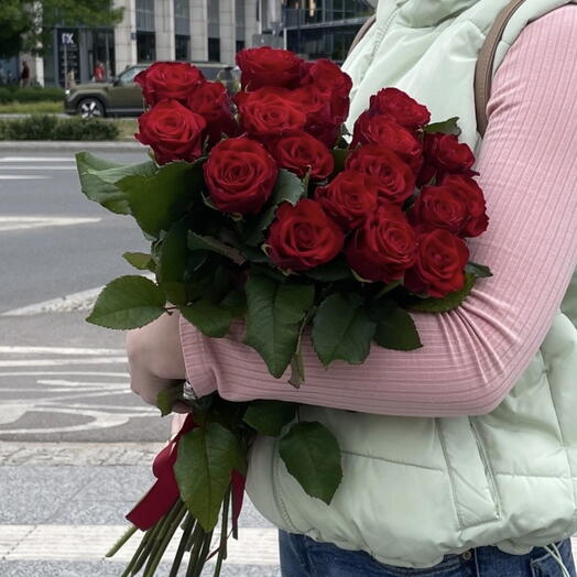 Букет червона любов