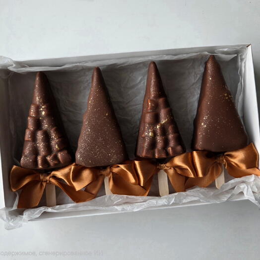 Cheesecake Pops in Milk Chocolate, No added sugar,  Gluten-free