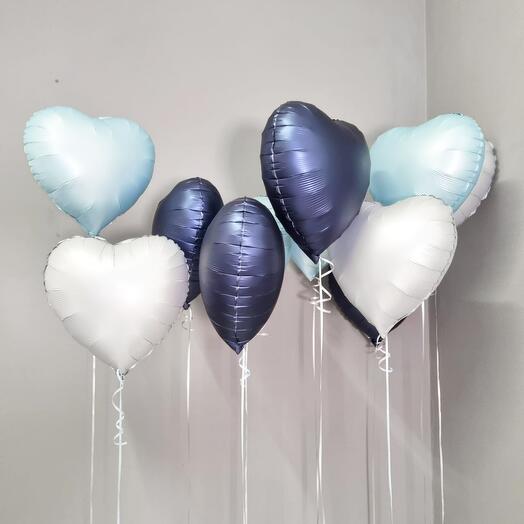For him blue