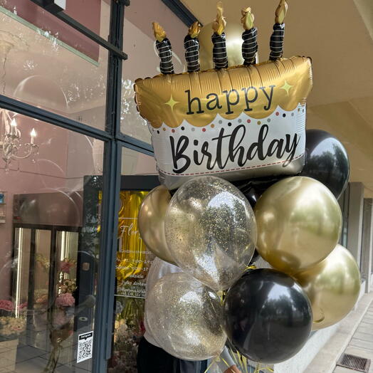 Birthday balloons