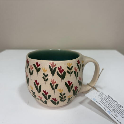 Hand-made ceramic mug
