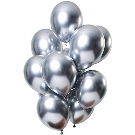 11 globos metalizados